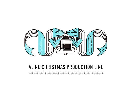 海报练习-|ALINE圣诞星工厂|圣诞快乐