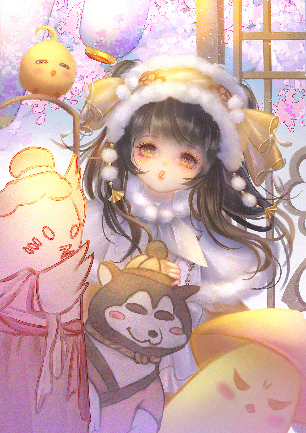 看呆了的小叽萝