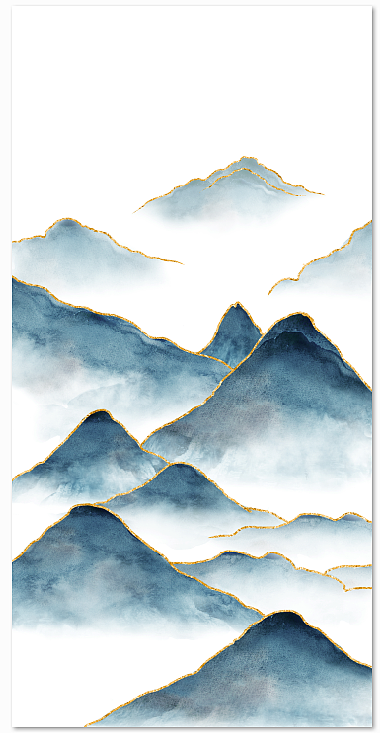 新中式山水挂画