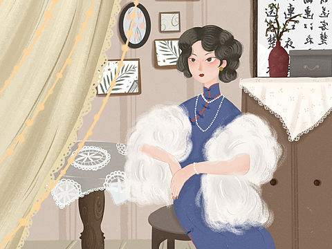 插画（个人主页-ZNjE3NDg1ODA=） - 创作习作 - 站酷设计师耳东家的原创素材 - 站酷ZCOOL