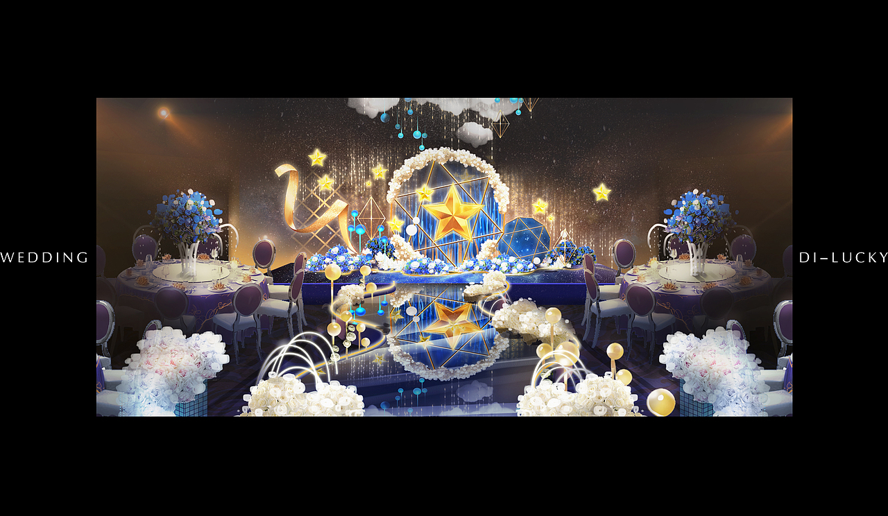 手绘婚宴设计百图