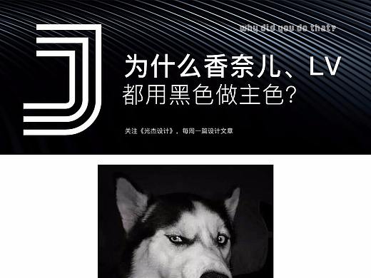 为什么香奈儿、LV都用黑色做主色？
