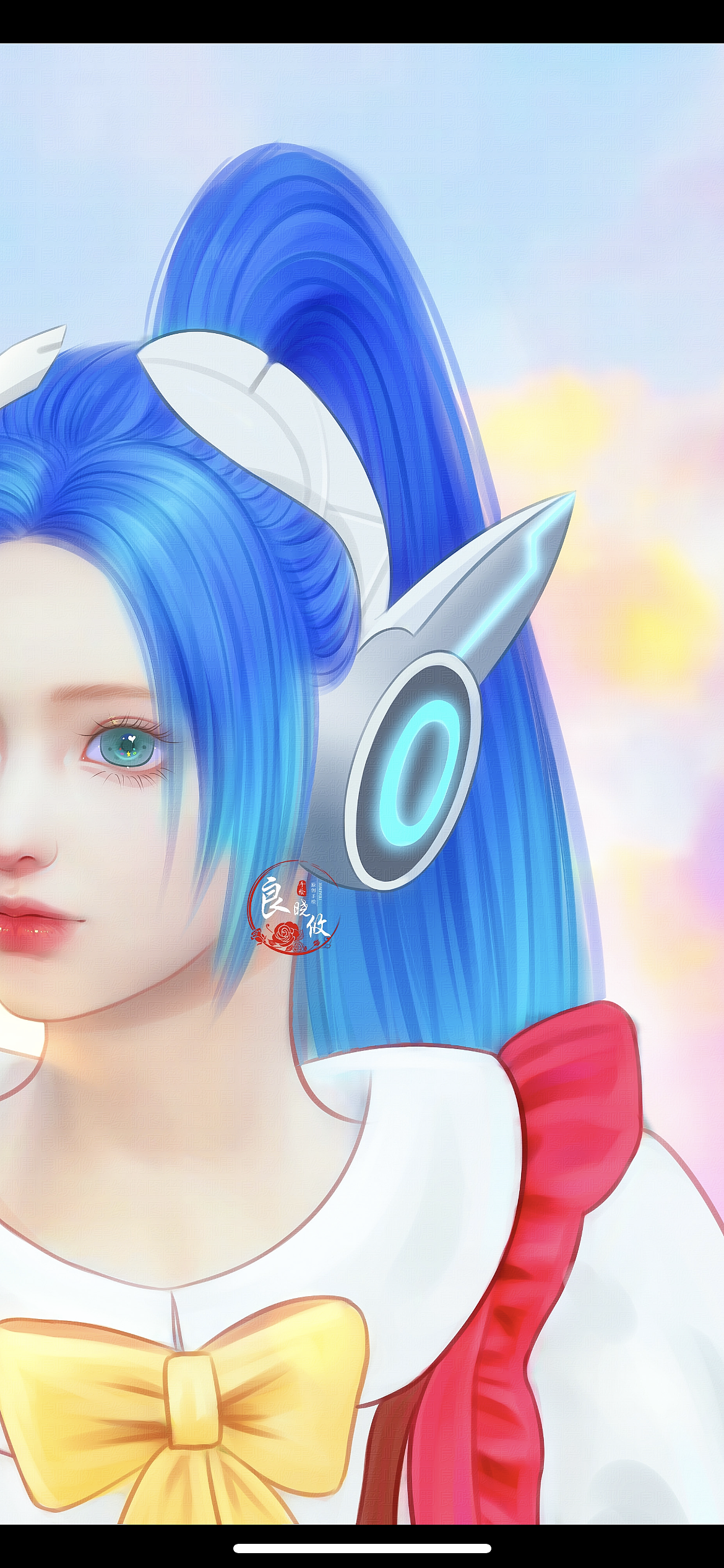 和平精英 #手绘#画画火箭少女这个头发太百搭了吧[z加油]版权武 