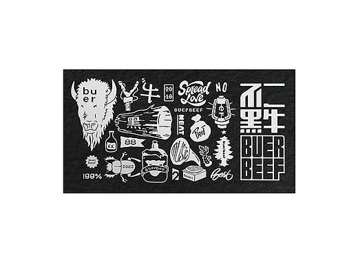 不二黑牛餐饮品牌形象