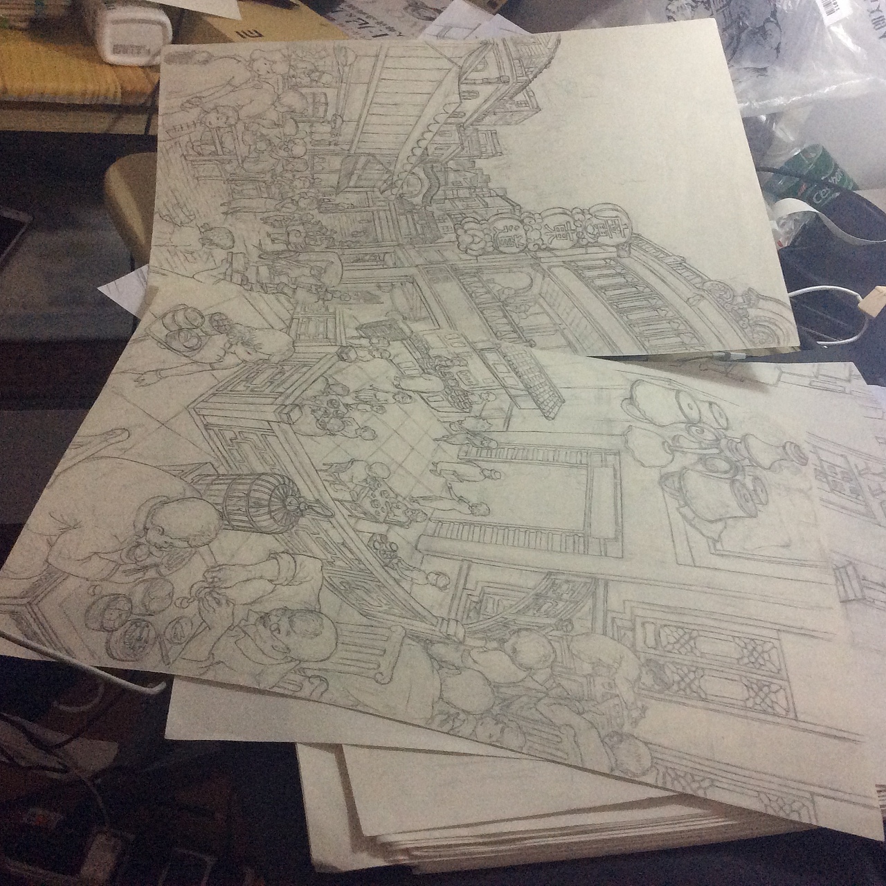 "广东道至正"插画（图ZMjMyMzgzMTY=） - 商业插画 - 站酷设计师KinYip原创素材 - 站酷ZCOOL
