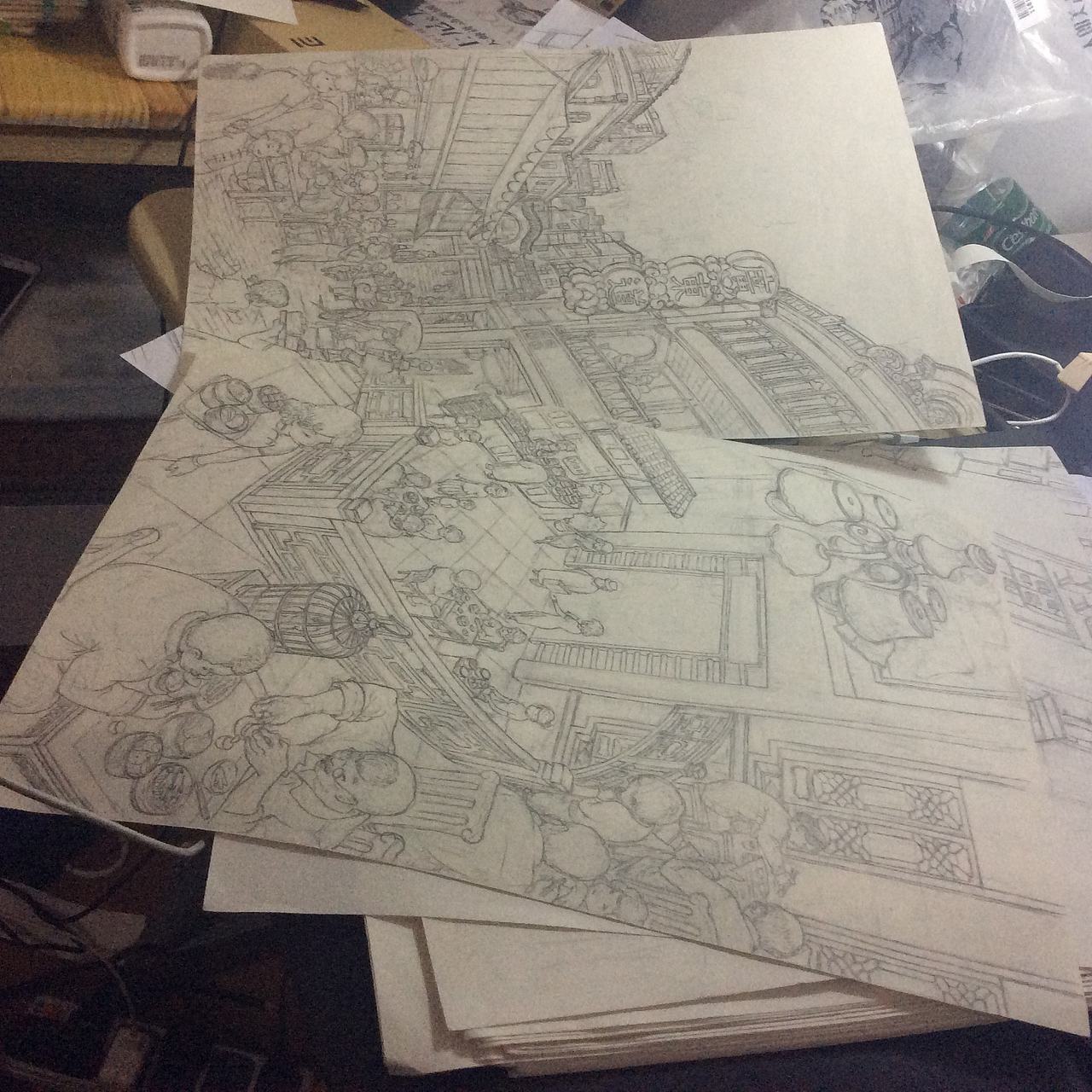 "广东道至正"插画（图ZMjMyMzgzMTY=） - 商业插画 - 站酷设计师KinYip原创素材 - 站酷ZCOOL