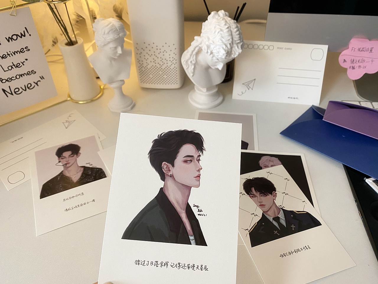 黑与白 系列 明信片