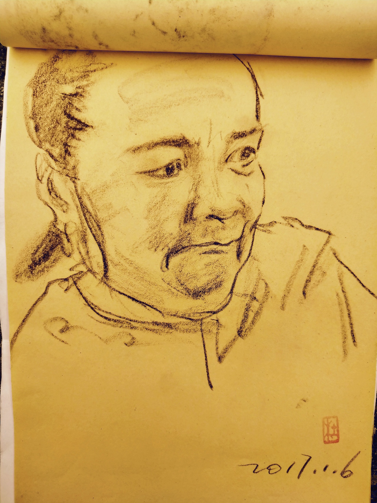 阿杜速写阿杜手绘速写肖像画大师速写艺术（图ZMTk5OTYzOTc2） - 绘画 - 站酷设计师阿杜手绘速写原创素材 - 站酷ZCOOL