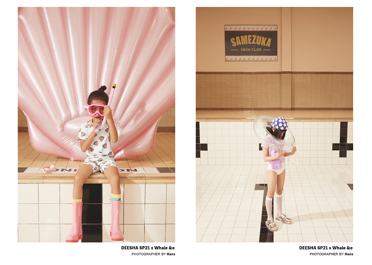 DEESHA SP21 x Whale &e 泳池派对！（图ZMjU4OTM3NzIw） - 人像摄影 - 站酷设计师ahhno原创素材 - 站酷ZCOOL