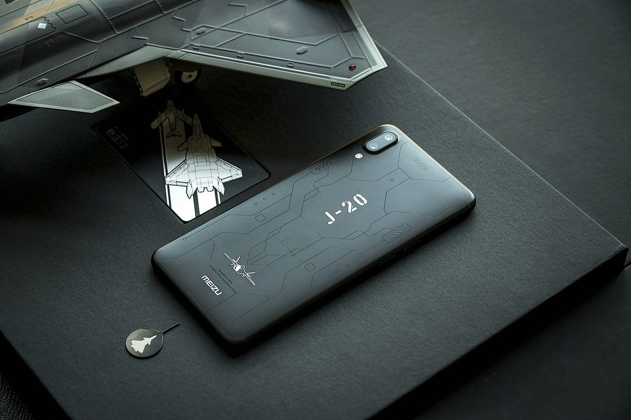 魅蓝E3歼-20版本图赏