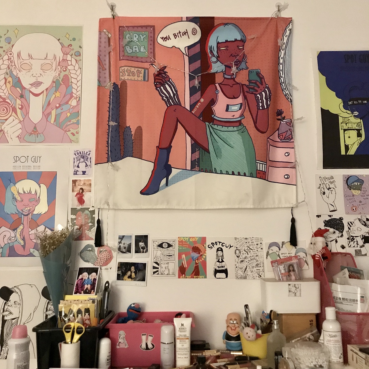 原创插画手绘涂鸦SPOTGUY 周边产品图