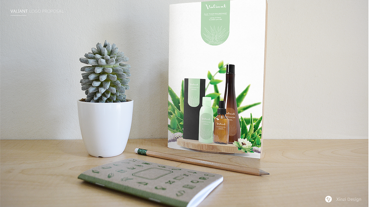 valiant_馨子［七月品牌小结］标志视觉