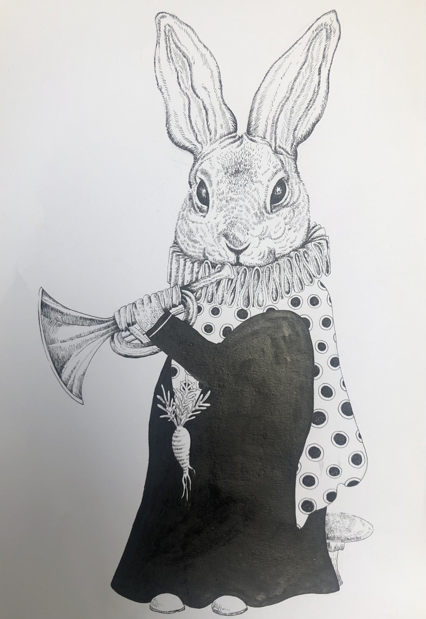 动物针管笔插画（图ZMzI1Mjc2NTQ4） - 新锐潮流插画 - 站酷设计师王然君原创素材 - 站酷ZCOOL