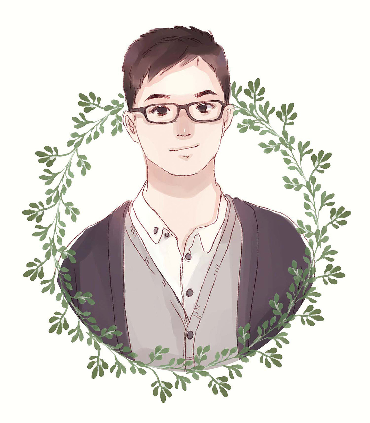 公司年会纪念品：数码绘人像52张及大合照（图ZNjkxMDE5MzY=） - 单幅漫画 - 站酷设计师井宿JIN原创素材 - 站酷ZCOOL