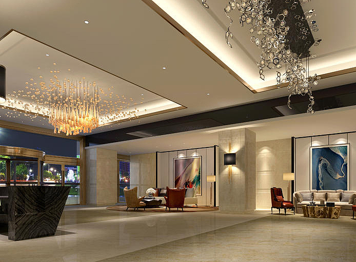 金手指装饰_贵阳高档酒店装修设计效果图！（图ZOTU2MjQ0MTY=） - 其他空间 - 站酷设计师贵阳装修公司排名原创素材 - 站酷ZCOOL