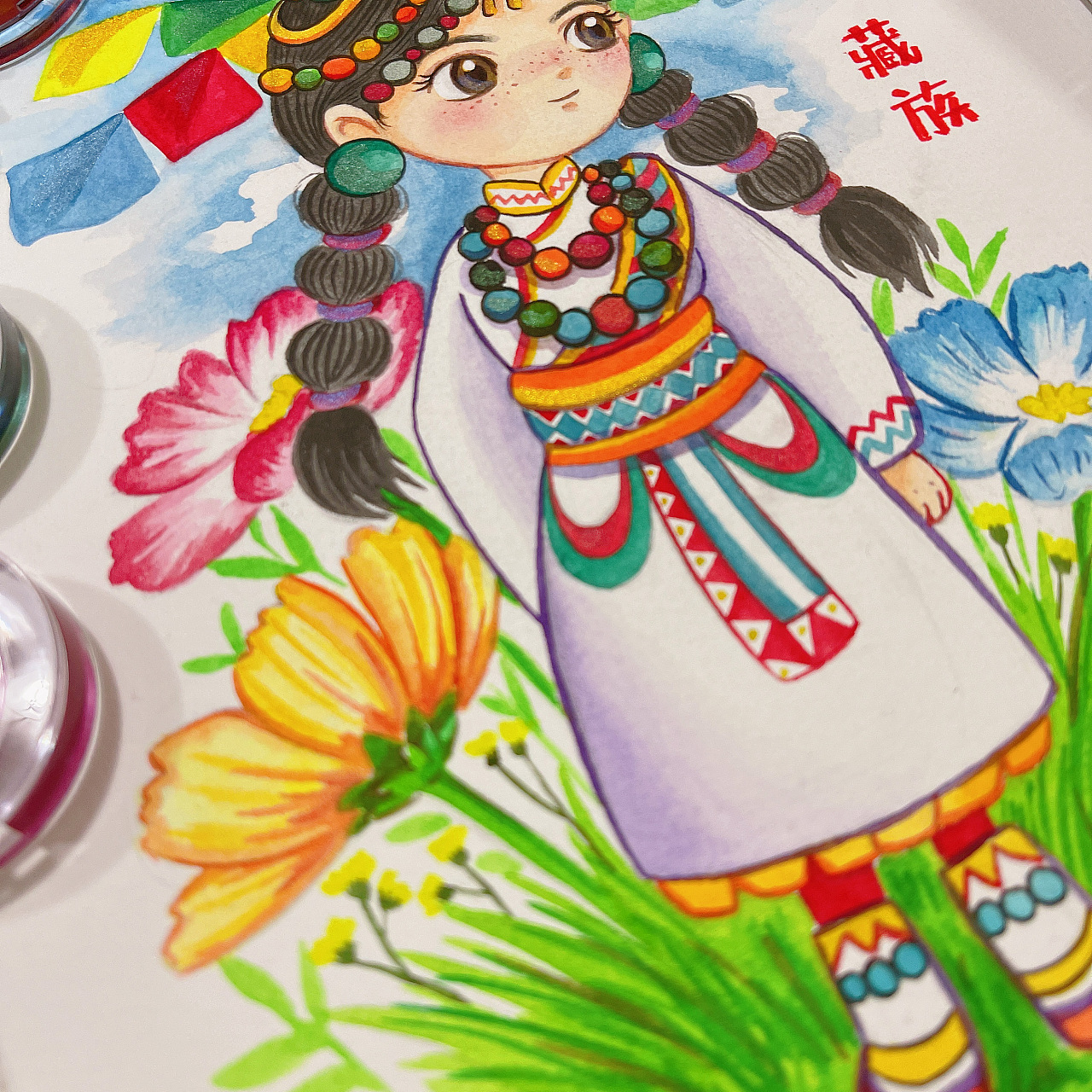 中国少数民族少女系列