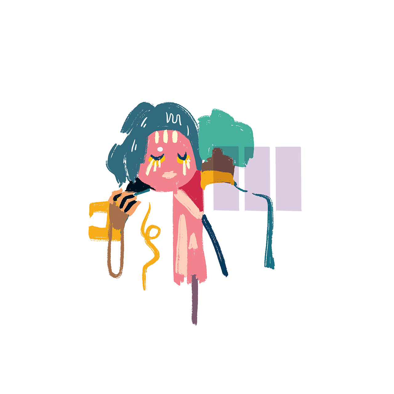 The Hug（图ZMjU2Njg5NDY0） - 商业插画 - 站酷设计师Carina_OwO_原创素材 - 站酷ZCOOL