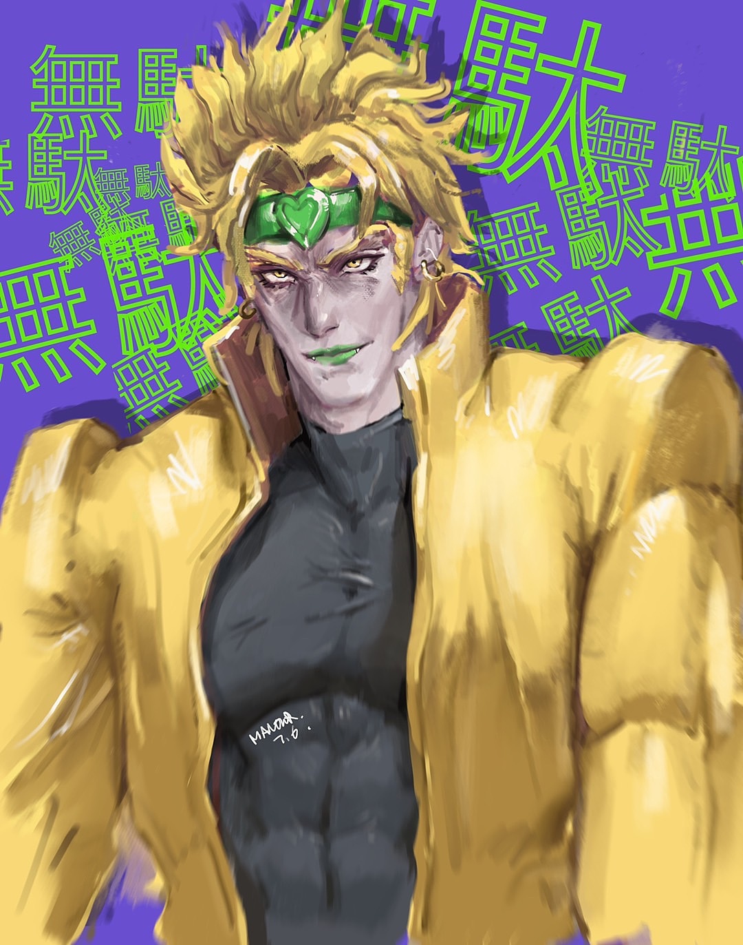 插画:承太郎&dio