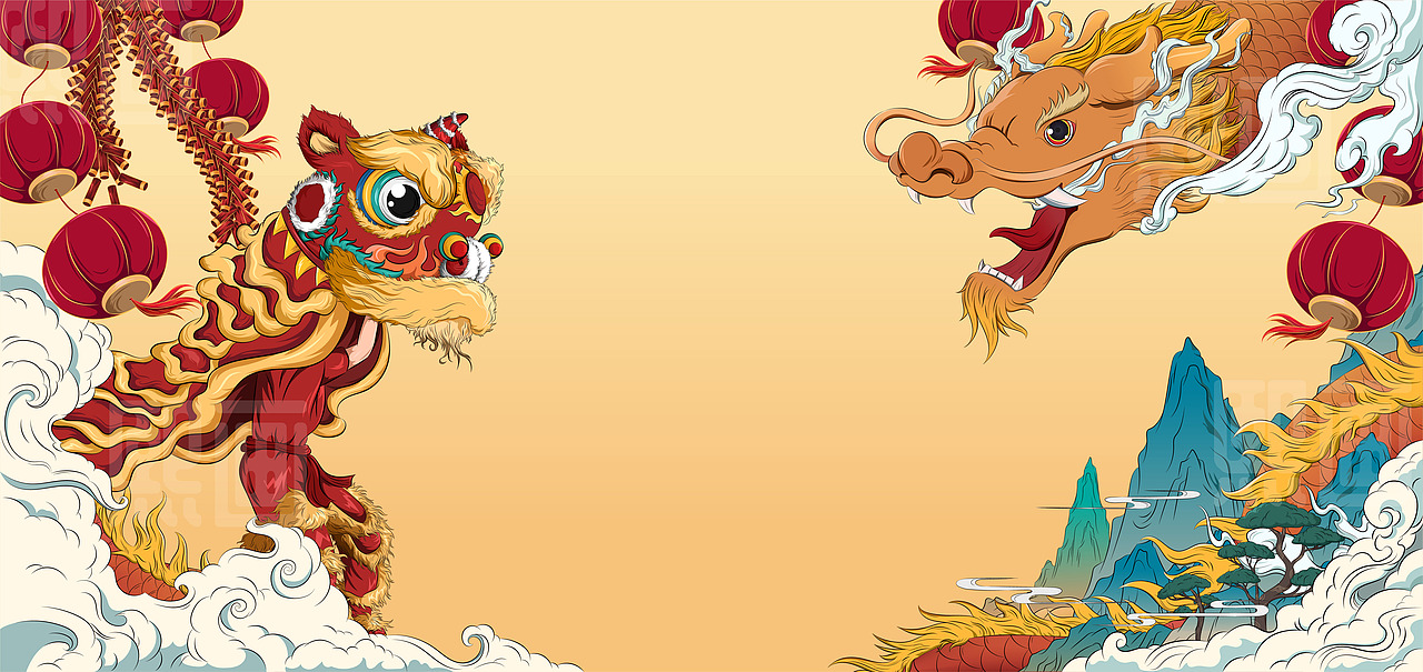 迎春国风插画（图ZMjgwMjkyMzAw） - 商业插画 - 站酷设计师熙画原创素材 - 站酷ZCOOL