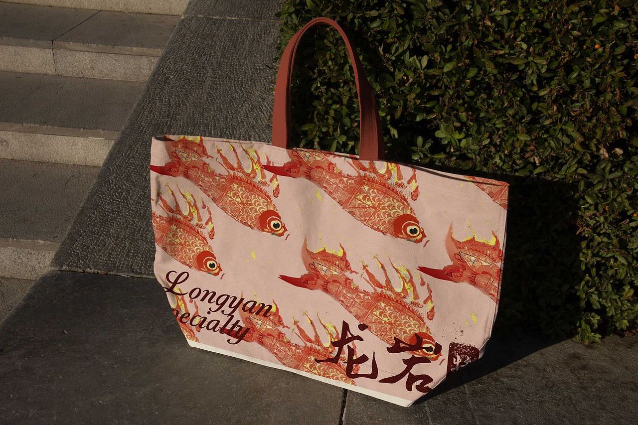 龙岩文创包装插画