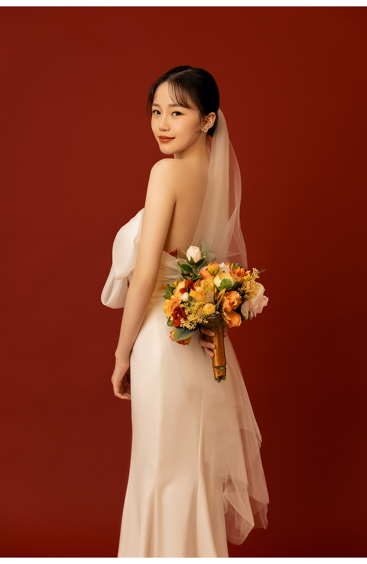 西式婚纱照怦然心动复古系列