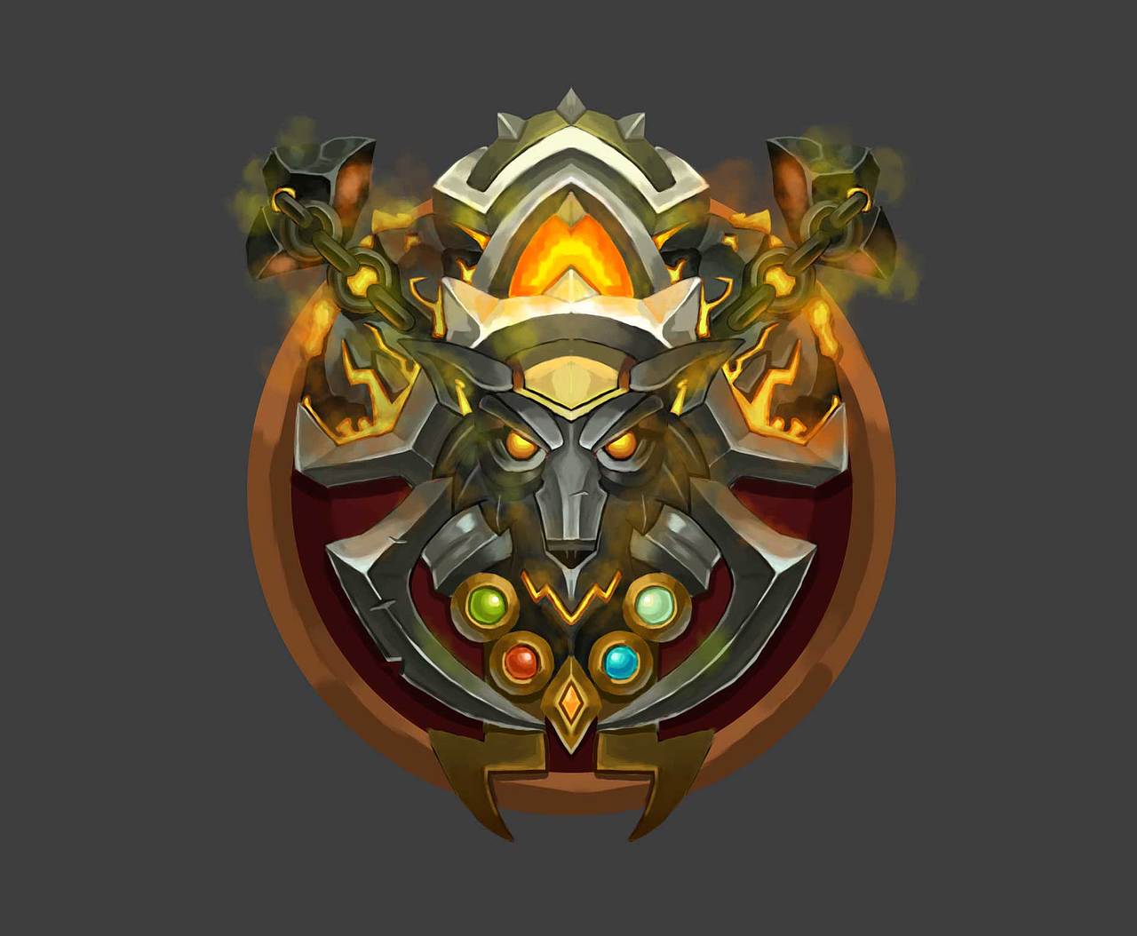 魔兽职业徽章【手绘】