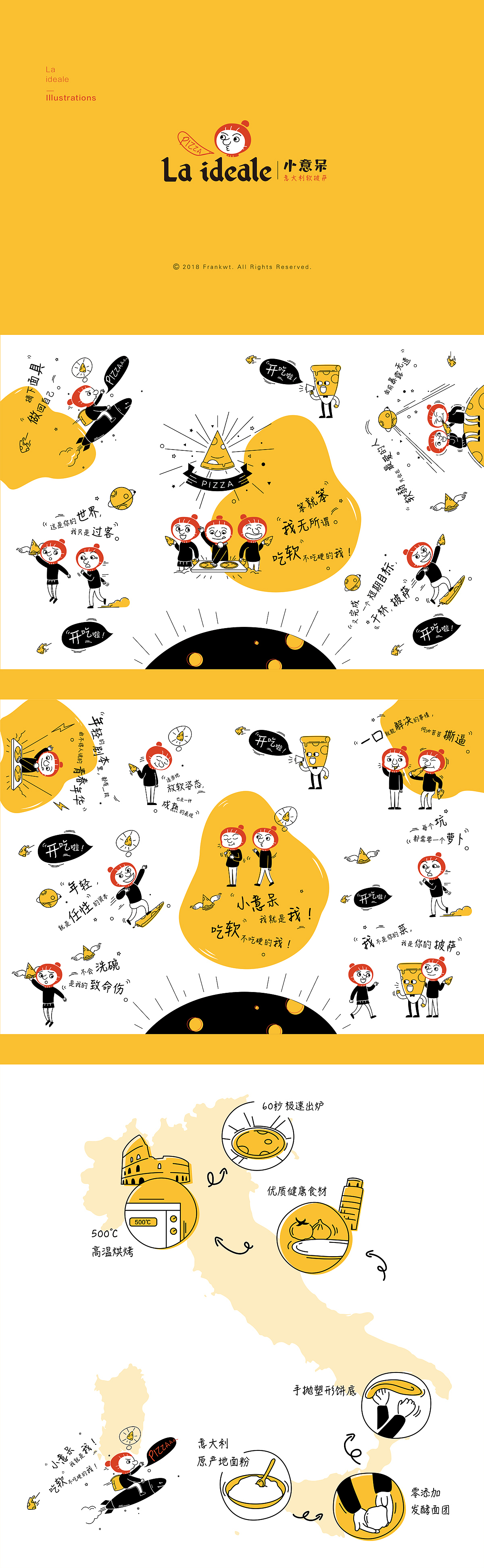 画了些吃的（二）（图ZMTMwMDM1Mzc2） - 商业插画 - 站酷设计师frankwt原创素材 - 站酷ZCOOL