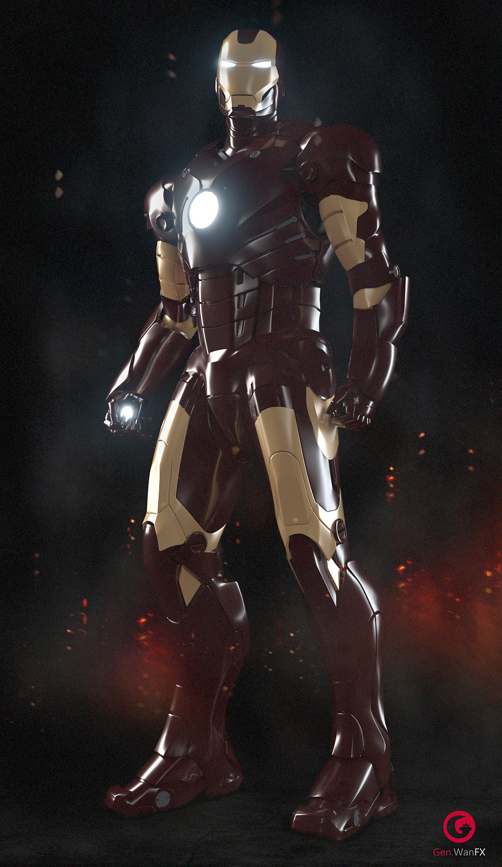 2011年做的钢铁侠北京|三维设计师维特斯59202年前