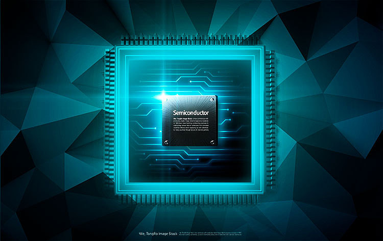 IT未来科技智能5G通讯集成芯片研发电子CPU海报设计（图ZMjQ4MzAyMzA0） - 海报 - 站酷设计师海报修改君原创素材 - 站酷ZCOOL