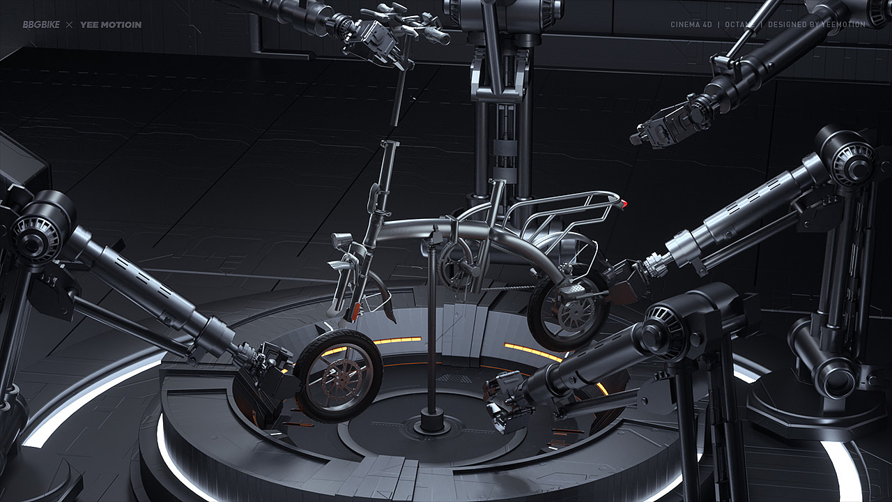 BBG折叠电动自行车产品片