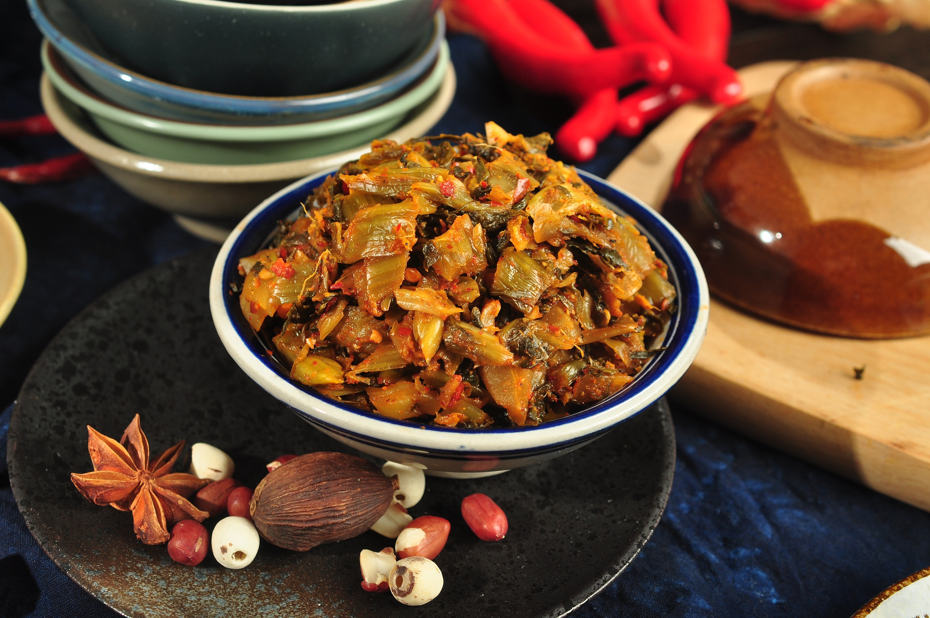 云南酸腌菜 摄影