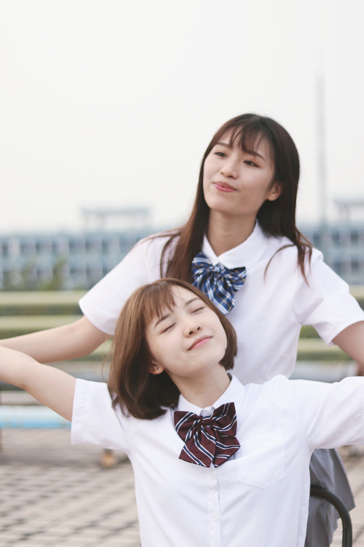 jk闺蜜日系校园写真