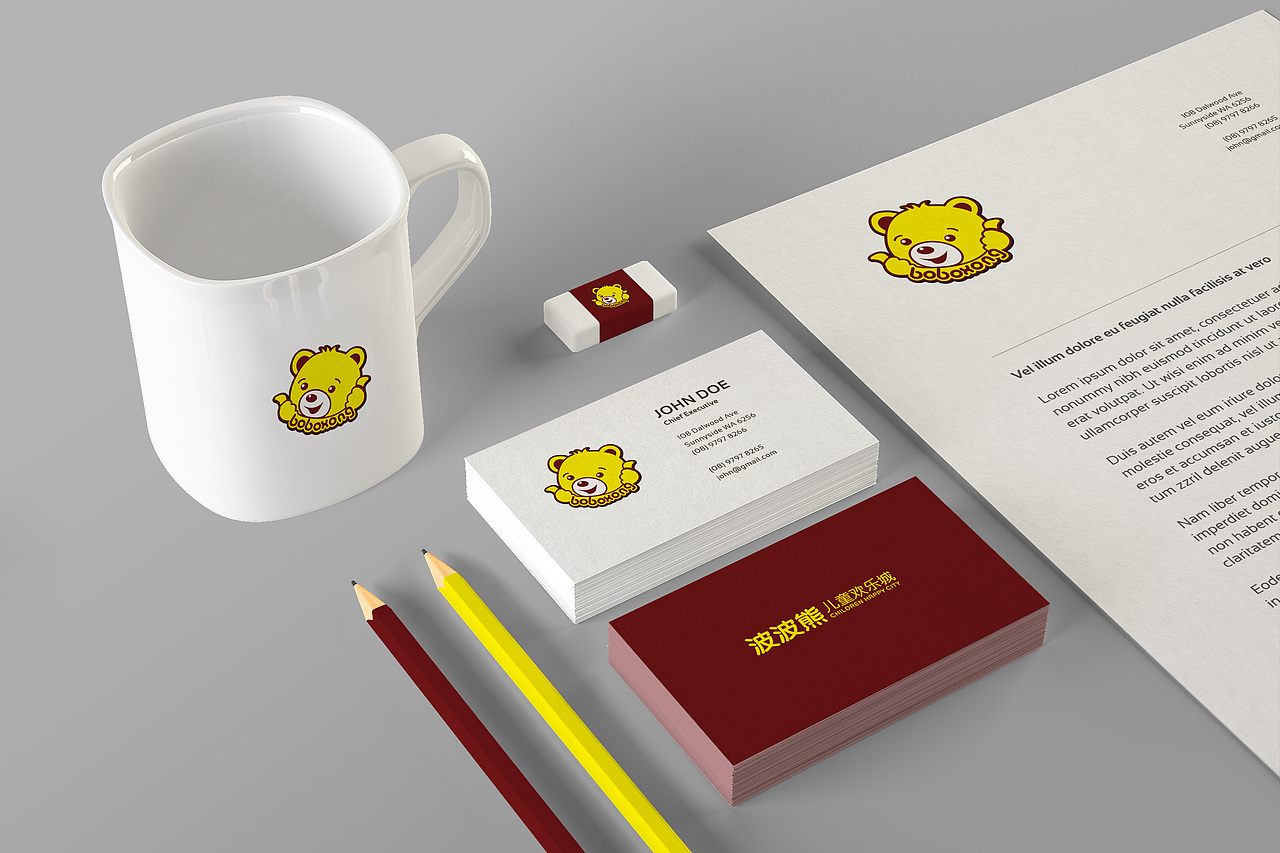 波波熊LOGO设计（图ZMTk5Njc5MDQ=） - Logo - 站酷设计师劉壹手原创素材 - 站酷ZCOOL