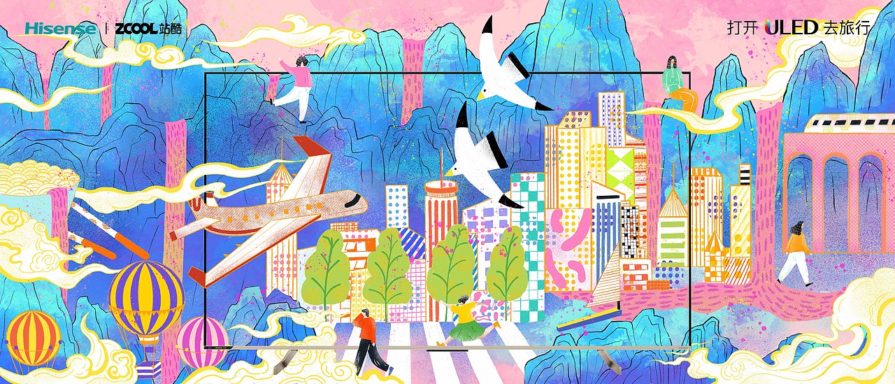 自由之旅（圖ZMjg1Njk5ODQ4） - 海報 - 站酷設(shè)計師xinpingli原創(chuàng)素材 - 站酷ZCOOL