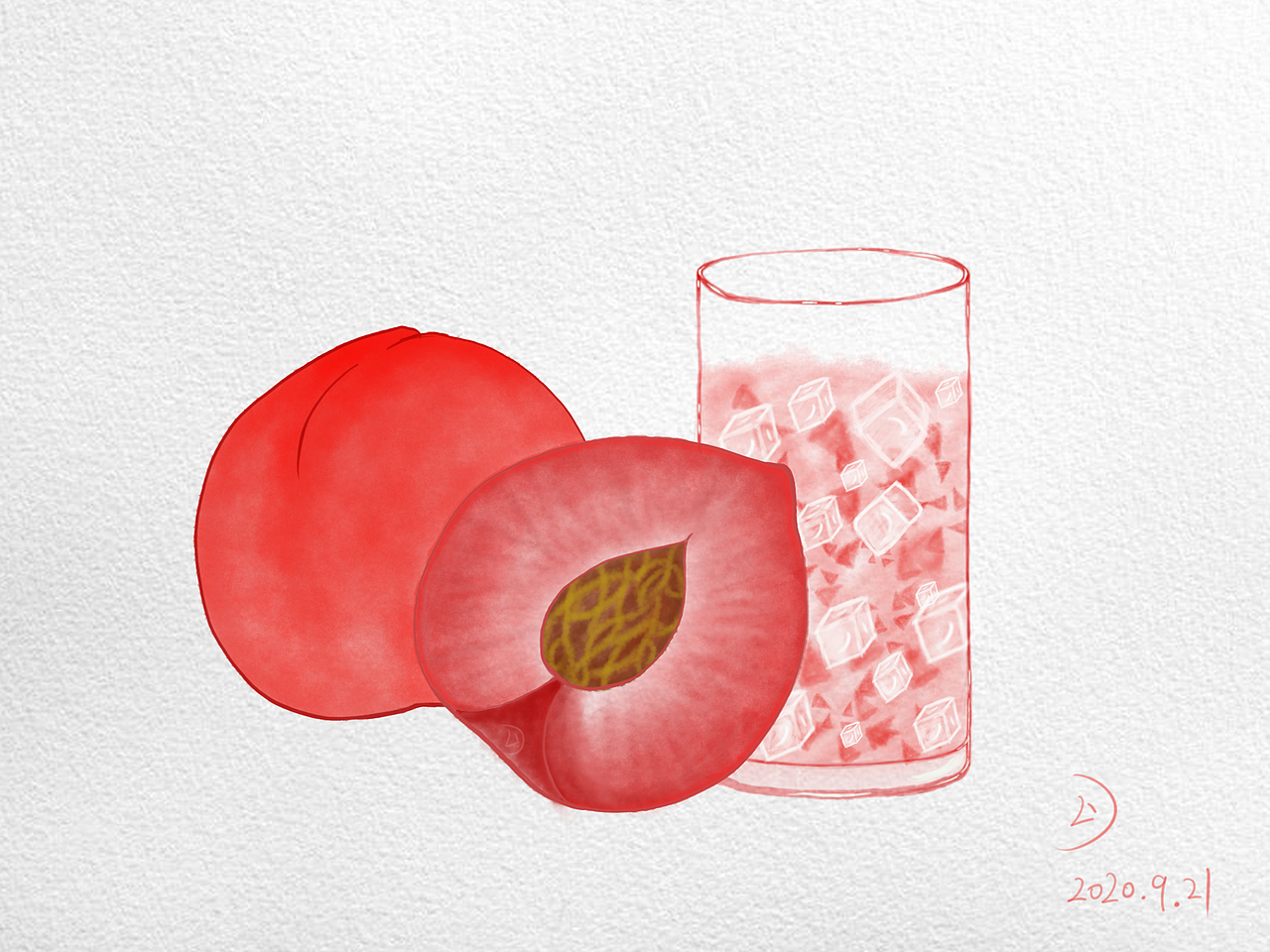 水果系列–水蜜桃