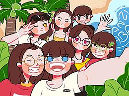 人物卡通形象设计②