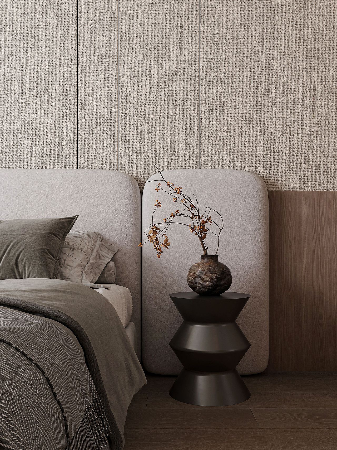 来一套大空间卧室