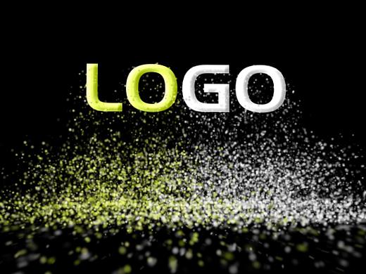 粒子LOGO动效