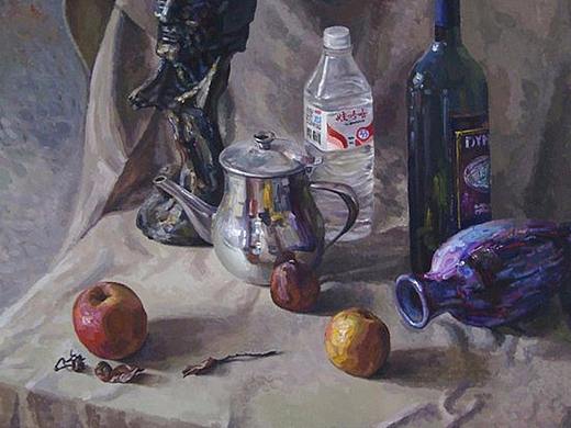 传统美术    油画写生    静物