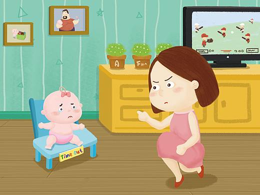 time out（个人主页-ZMzIwMDkzNjg=） - 儿童插画 - 站酷设计师菜ling原创素材 - 站酷ZCOOL