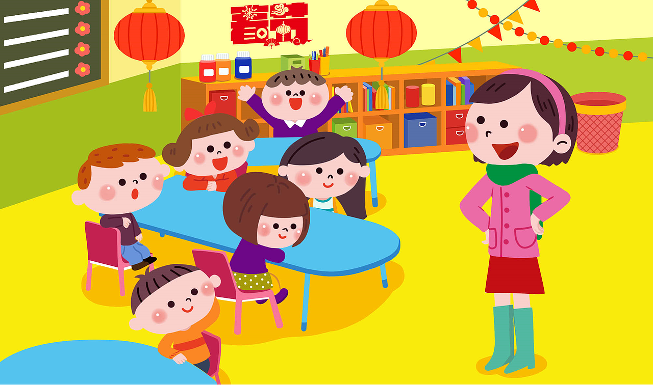 进两年的一些儿童插画(已出版)