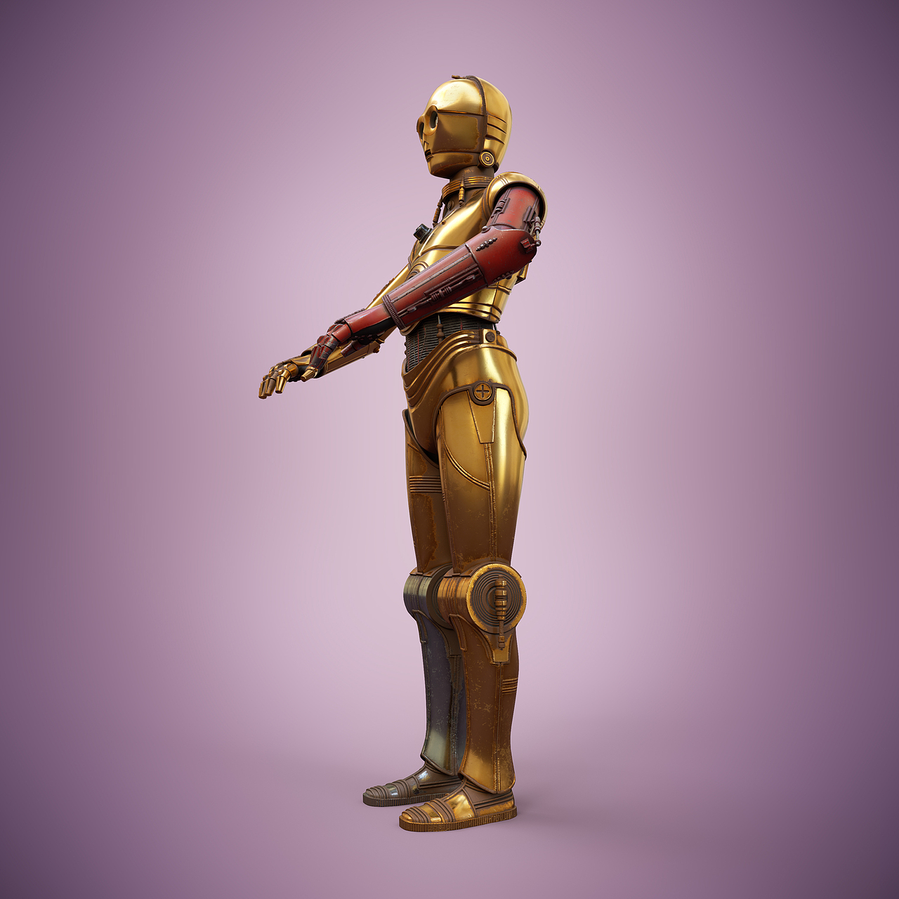 C-3PO（图ZMTI3NTI1NzQ0） - 其他三维 - 站酷设计师辣面条子原创素材 - 站酷ZCOOL