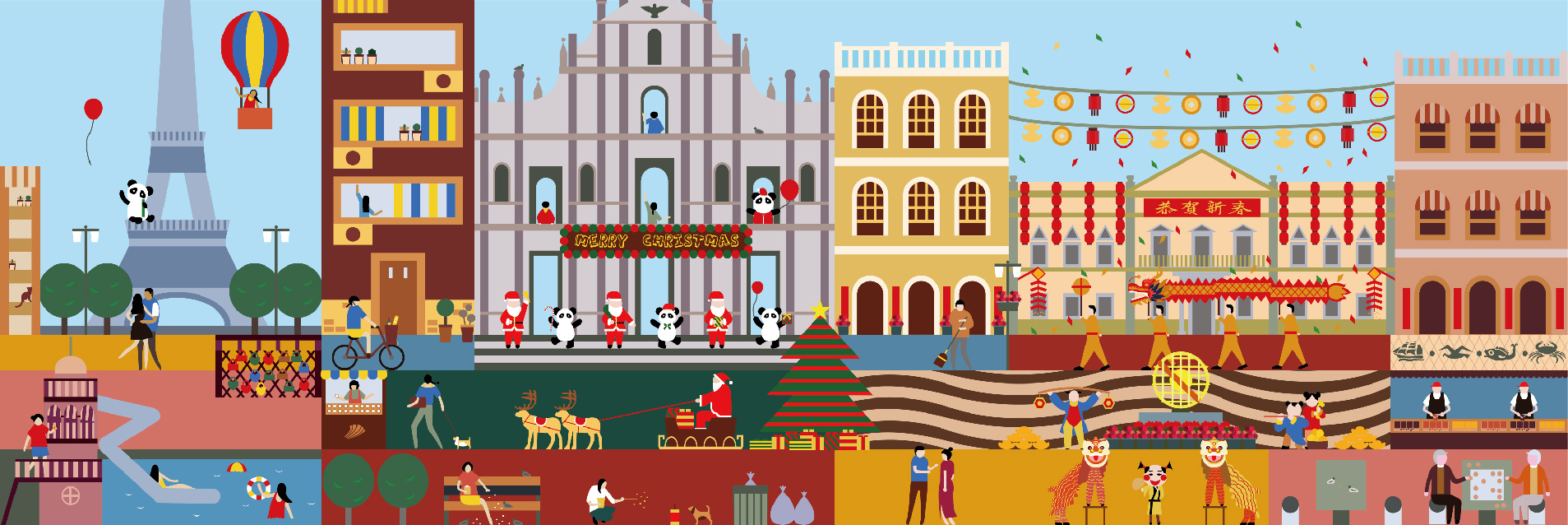 你可知macau|插画|创作习作|蜂蜜芥末ya - 原创作品 - 站酷 (zcool)