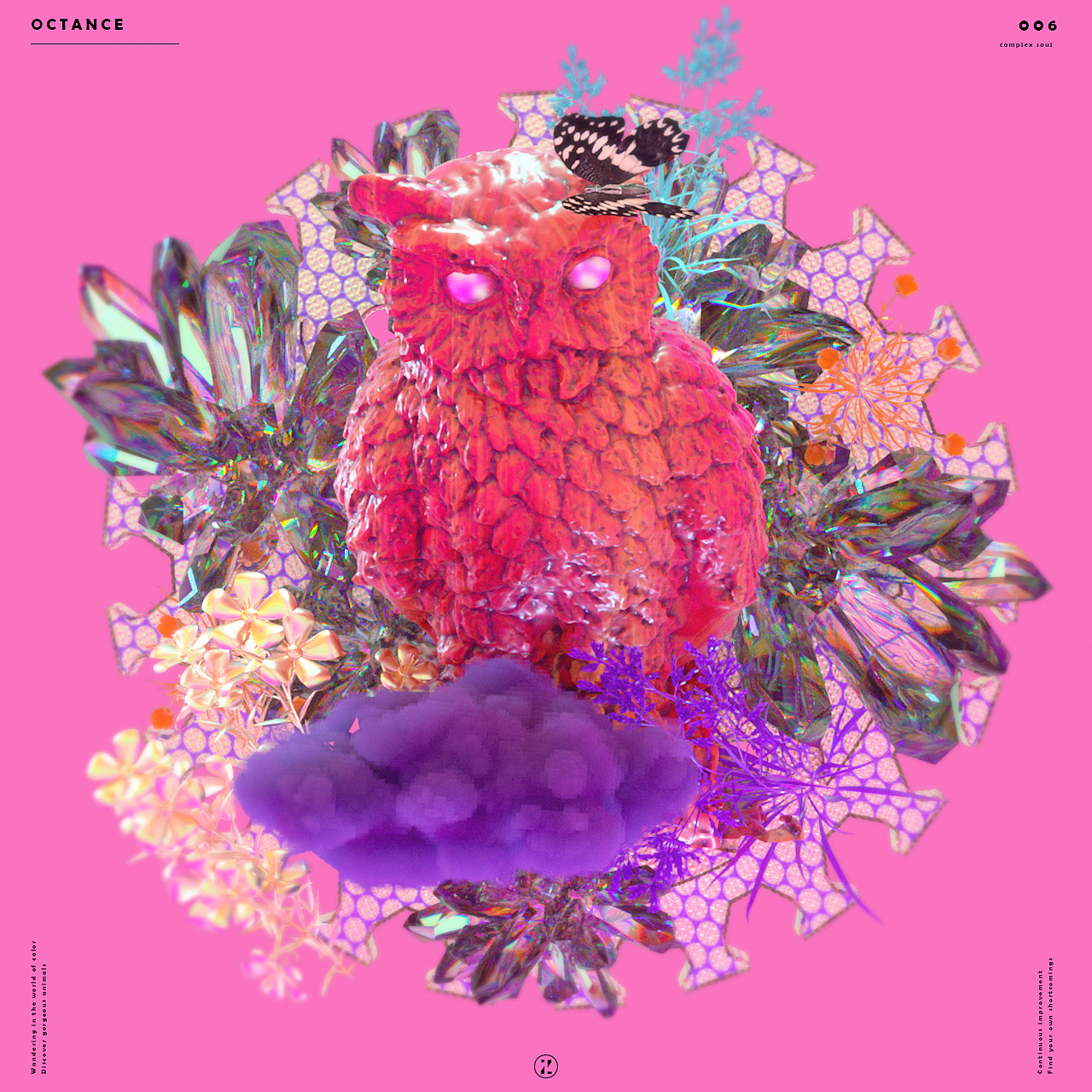 C4D原创作品--《繁灵》