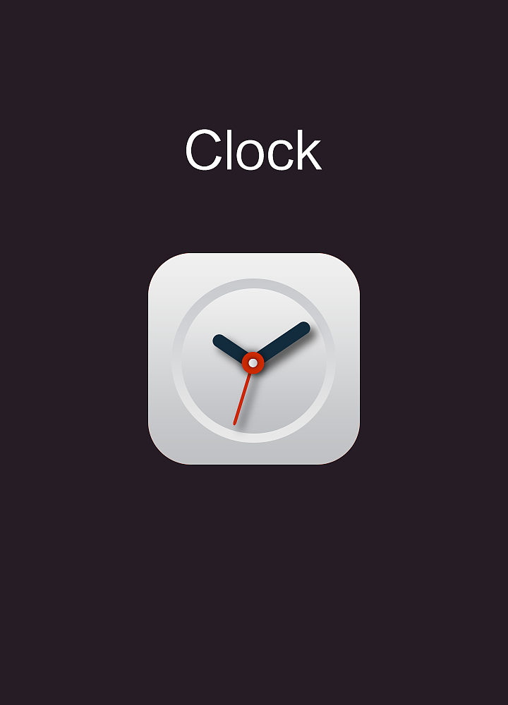 系统时钟（图ZNTM3MTIyMDA=） - APP界面 - 站酷设计师DarrenDong原创素材 - 站酷ZCOOL