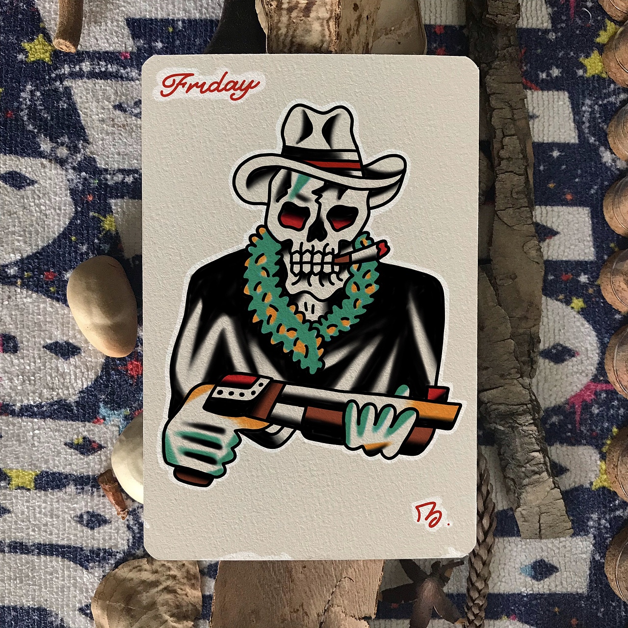 Traditional tattoo flash by saner