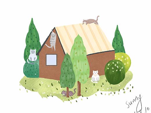 插畫練習(xí)（個(gè)人主頁(yè)-ZMzgyNzM5NDA=） - 商業(yè)插畫 - 站酷設(shè)計(jì)師隨心流浪原創(chuàng)素材 - 站酷ZCOOL