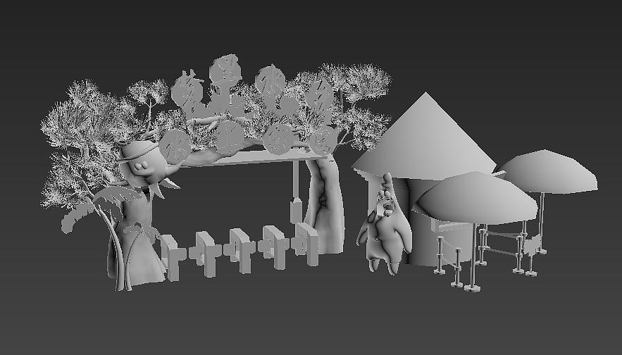 游乐园门头设计