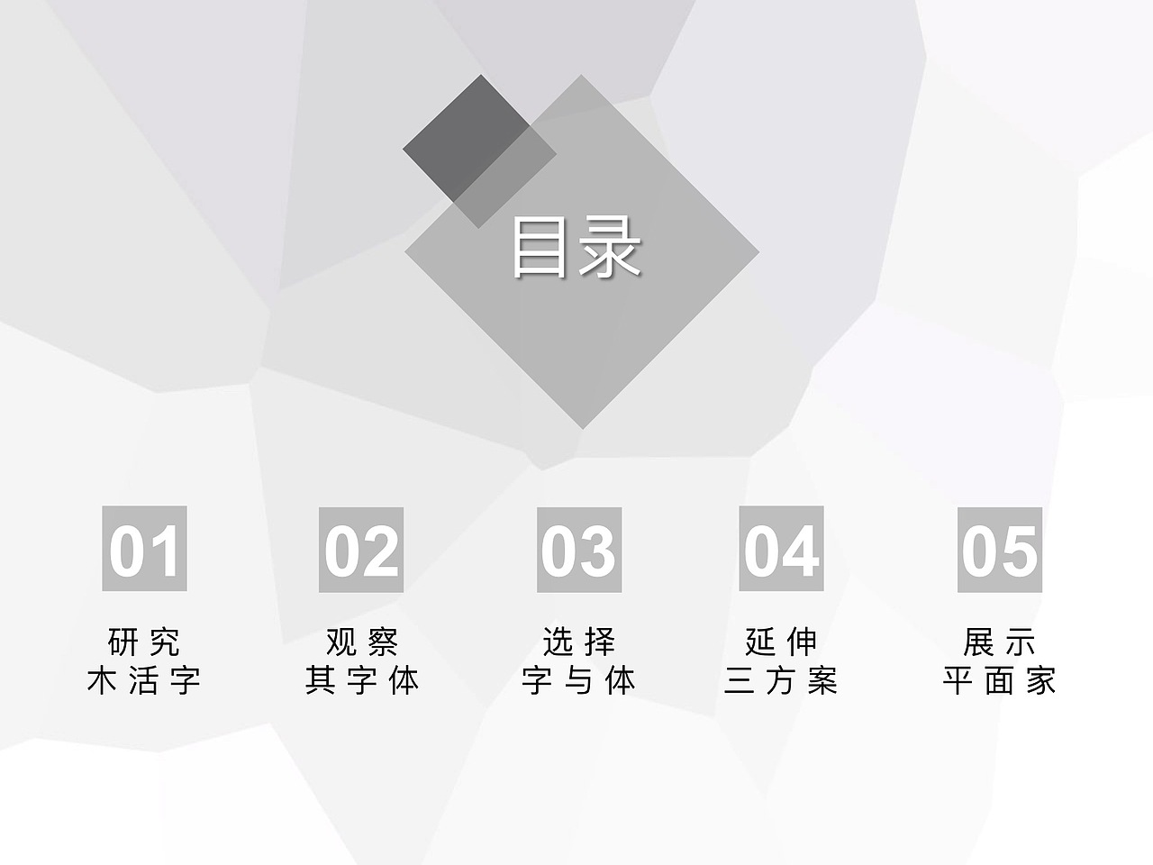 毕业设计（木活字字体）——中期报告ppt（图ZNDk1MzE0MTY=） - PPT/Keynote - 站酷设计师叶饭饭原创素材 - 站酷ZCOOL
