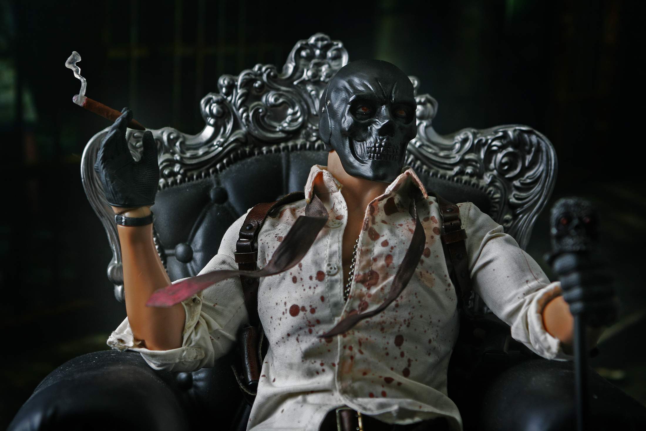 眉间白火的臆造自d之黑面具拷问版|手工艺|手办/模玩|眉间白火tan - 